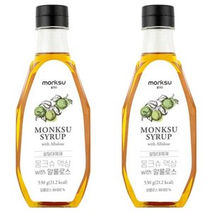 몽크슈 액상 with 알룰로스, 530g, 2개 (10,780원)