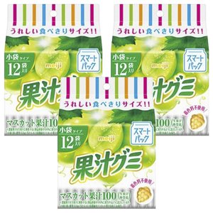 메이지 과즙구미 스마트팩 머스캣 12개입, 163g, 3개 (12,000원)