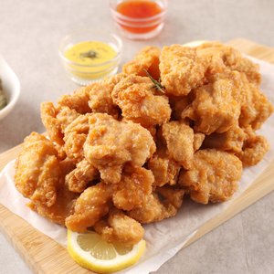 맘스터치 시그니처 순살치킨 1kg+1kg (18,650원/무료)