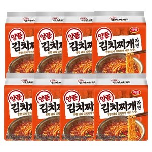 하림 양푼 김치찌개 라면 12개 (7,200원 / 쿠팡와우 무료)