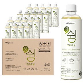 오리진케어 당쉼 오리지널 차음료, 20개, 500ml (35,000원)