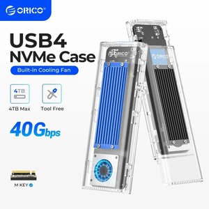 ORICO 40Gbps M.2 NVMe SSD 인클로저 외장 케이스 (35,571원) (무료)