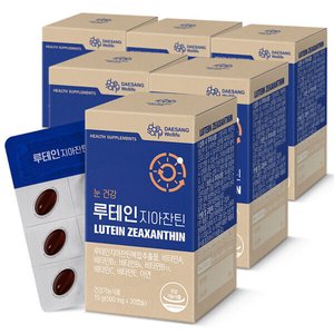 대상웰라이프 루테인 지아잔틴 30캡슐X6개 (29,900원/무료)