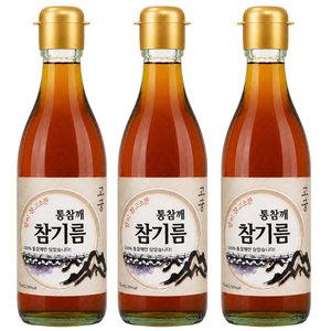 고궁 통참깨 참기름, 350ml, 3개 (9,900원/무료)