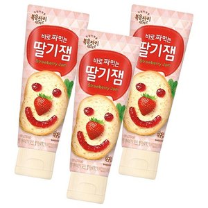 복음자리 바로 짜먹는 딸기잼, 100g, 3개 (7,000원)
