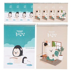 탐사 두꺼운 종합장 130g 40매, 10개입 (10,990원)