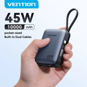 벤션 45W 보조배터리 10000mAh/20000mAh (17,976/$13) (무료)