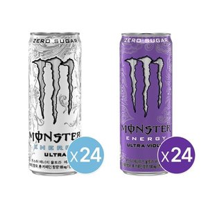 몬스터 에너지 울트라 355ml 캔 24개+바이올렛 355ml 캔 24개 (45,920원) (무료)