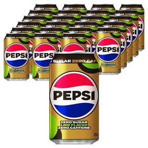 펩시 제로 슈거 라임향 제로 카페인, 355ml, 24개 (13,240원)