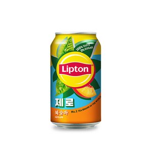 립톤 아이스티 복숭아맛 제로 355ml 48캔 (22,000원/무배)