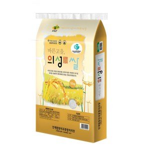 의성진 안계합동 의성진쌀 영호진미 백미 상등급, 10kg, 1개 (31,800원)
