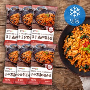 gomgom 곰곰 닭갈비볶음밥 (냉동), 300g, 6개 (12,950원)