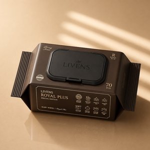 75평랑 엠보싱 물티슈 캡형 70매 10+10팩 총 20팩 (17,730원) (무료)