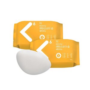레인보우샵 과탄산소다 솝 세탁비누, 160g, 2개 (2,600원)
