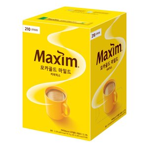 맥심 모카골드 마일드 커피믹스 210T (23,640원/무료)