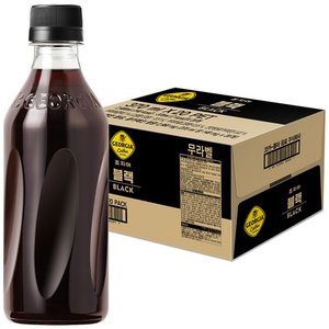 조지아 블랙 무라벨 커피, 370ml, 20개 (16,080원) (무료)