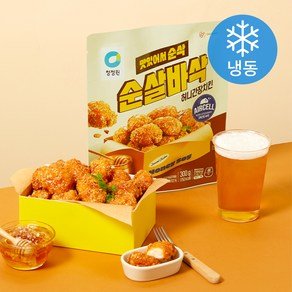 청정원 순살바삭 허니간장치킨 (냉동), 300g, 1개 (6,980원)