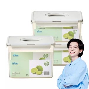 조이락 트라이탄 밀폐용기 대용량 김치통 3종세트 3L 2개 + 5L 1개 (29,900원/무료)