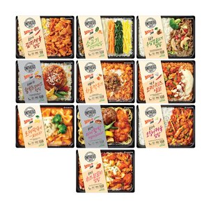 아워홈 온더고 도시락 한식 양식 덮밥류 10팩세트(39,800원/무료)