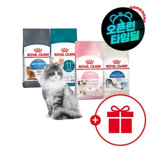 로얄캐닌 인도어 키튼 에이징 라이트웨이트 4kg (52,000원/무료)