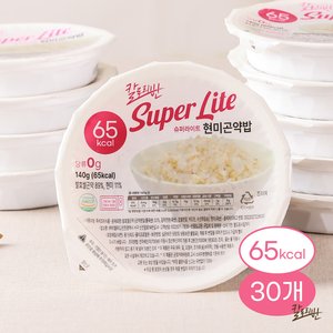 저칼로리 현미 곤약밥 140g 30개 (24,900원) (무료)