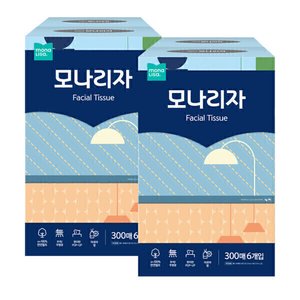 모나리자 천연펄프 미용티슈 300매 12개 (15,900원/무료)