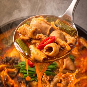 옥구촌 한우 곱창전골 800g+800g (12,840원) (무료)