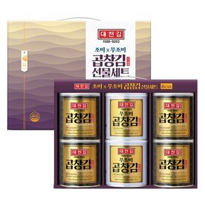 대천김 프리미엄 곱창김 캔김, 1세트 (27,190원)