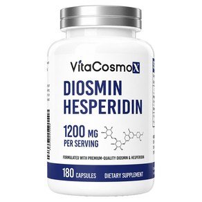 비타코스모엑스 디오스민 헤스페리딘 1200mg 캡슐, 1개, 180정 (16,870원)