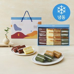 떡편 쌀케익 초코 35g x 4p + 고구마 35g x 4p + 커피 30g x 4p + 콩고물 쑥 30g x 4p 선물세트 (냉동), 1박스 (22,210원)