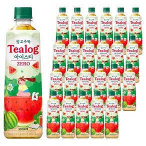 티로그 제로 망고수박 아이스티, 24개, 500ml (16,920원)