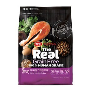 하림펫푸드 어덜트 더리얼 캣 그레인프리 크런치 건식사료, 연어, 1.6kg, 1개 (30,510원)