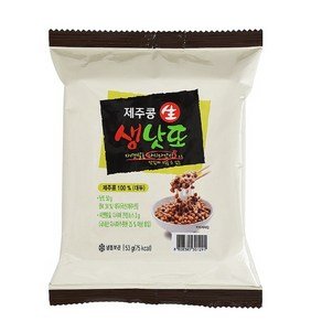 으뜸 특허기술로 만든 국산콩 나또 / 제주콩생낫또 종합구성 / 생산자 직접판매, 53g, 60개 (40,100원)