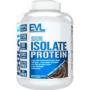 EVLUTIONNUTRITION 아이솔레이트 프로틴 더블 리치 초콜릿 맛, 2.268kg, 1개 (116,350원)
