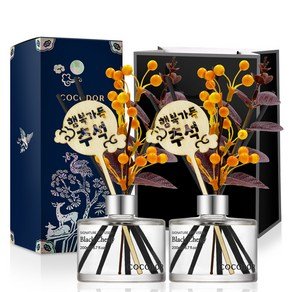 코코도르 추석 디퓨저 200ml + 쇼핑백, 2개, 블랙체리 (10,980원)
