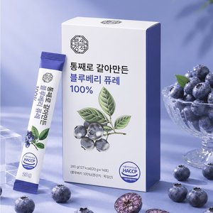 블루베리퓨레 20g 14포×3박스 13,984원 (13,984원 / 무료)