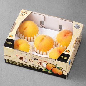 햇사레 GAP 당도선별 부드러운 황도복숭아, 1.8kg(5-8과), 1박스 (16,440원)