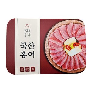 백년수산 국산 홍어 500g x 1팩 + 증정 용기초장 1개 숙성정도 선택가능 (19,280원) (무료)