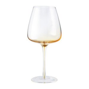 메종오브제 시에르 그라데이션 크리스탈 버건디 와인잔 옐로우, 640ml, 1개 (2,610원)