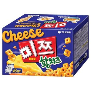 오리온 미쯔 황치즈 6p, 222g, 1개 (3,360원) (와우무료)