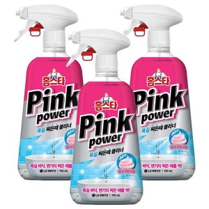 홈스타 핑크파워 욕실 찌든때 클리너, 750ml, 3개 (13,200원)