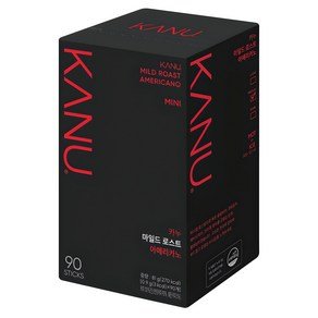 카누 마일드 로스트 아메리카노 미니 원두커피믹스, 900mg, 90개입, 1개 (17,890원)