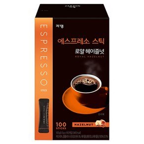 쟈뎅 에스프레소스틱 로얄 헤이즐넛, 1g, 100개입, 1개 (10,950원)