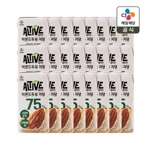 얼티브 저당 아몬드 두유 190ml x24개 (18,650원) (무료)