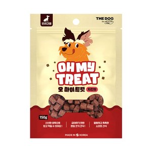 더독 오마이트릿 치킨, 150g, 1개 (강아지간식) (1,450원) (무배)