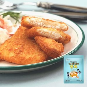 가시제거연구소 통 순살 가자미 밥상 생선까스 550g 2개 (24,990원/무료)