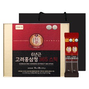 정원삼 6년근 고려홍삼정 365 스틱 선물세트 + 쇼핑백, 300g, 1개 (24,460원)