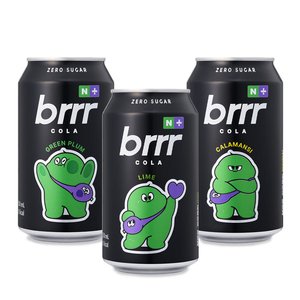부르르 제로콜라 매실 깔라만시 라임 350ml x 6캔 (3,000원/무료)