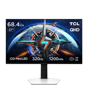 TCL QHD 320Hz QD-Mini LED HDR 1000 HFS 게이밍 모니터 (360,920원)