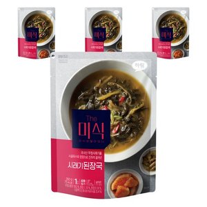 더미식 시래기 된장국, 350g, 4개 (7,000원)